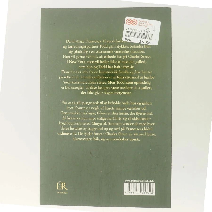 Charles street nr. 44 af Danielle Steel (Bog)