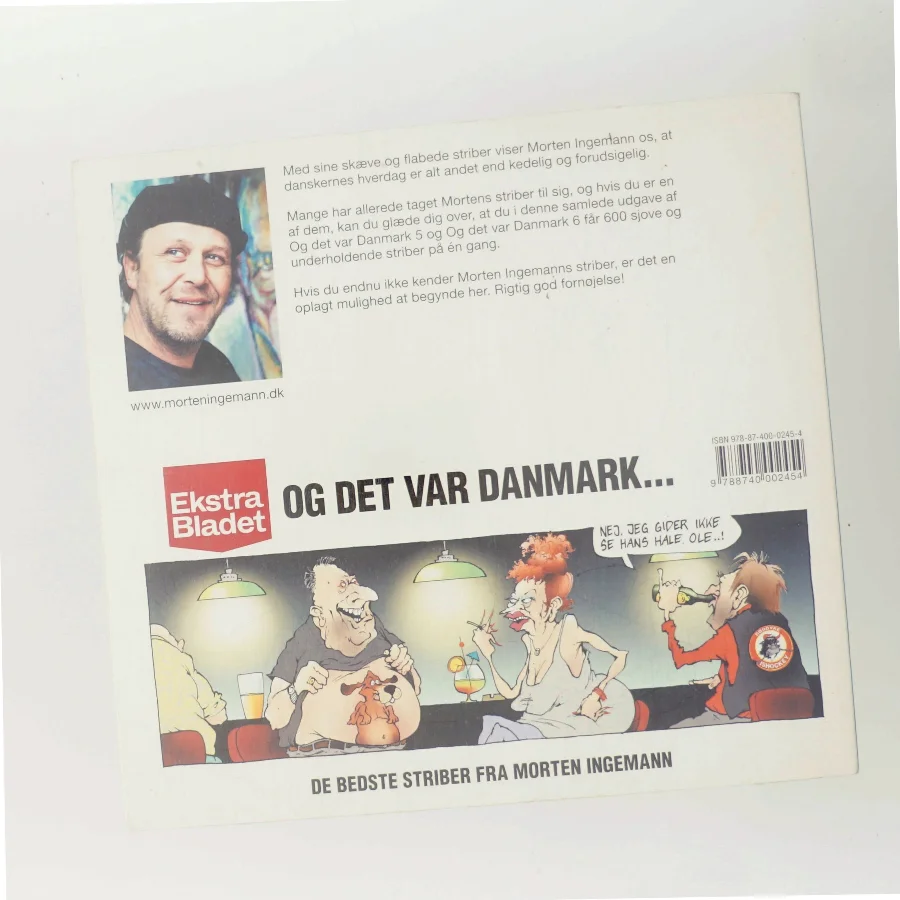 Og det var Danmark af Morten Ingemann (Bog)