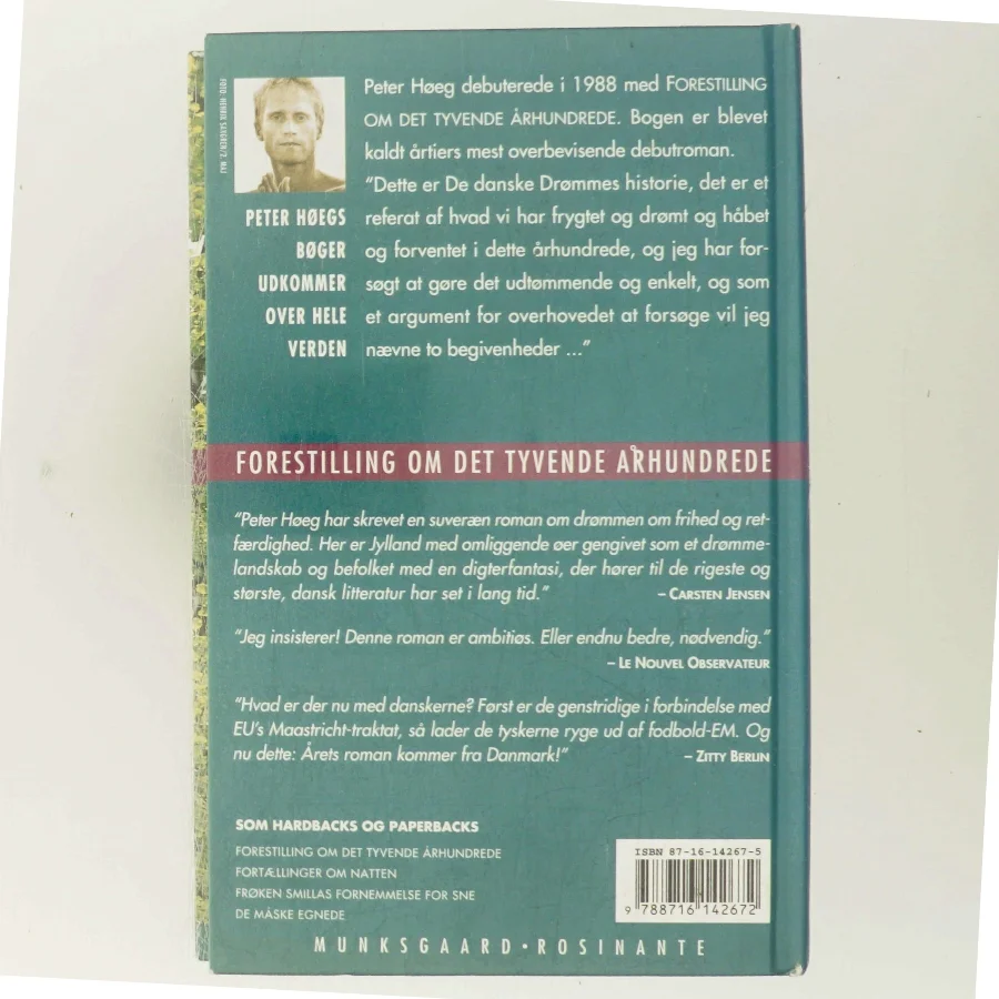 Forestilling om det tyvende århundrede : roman af Peter Høeg (f. 1957-05-17) (Bog)