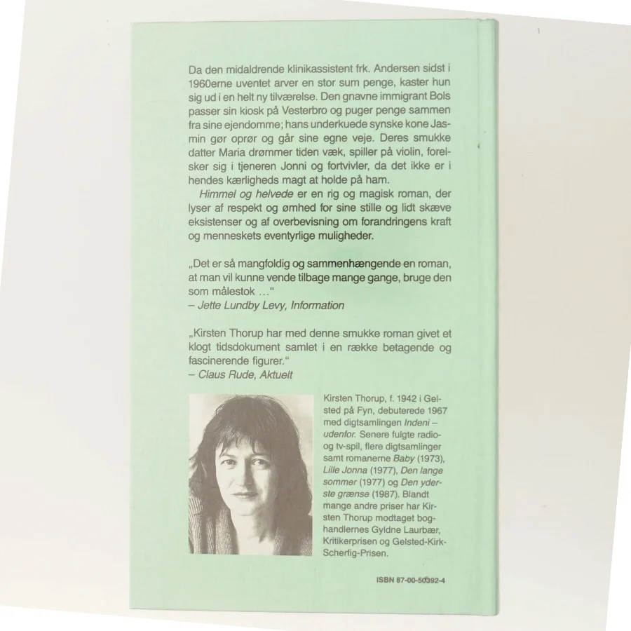 Himmel og helvede af Kirsten Thorup (Bog)