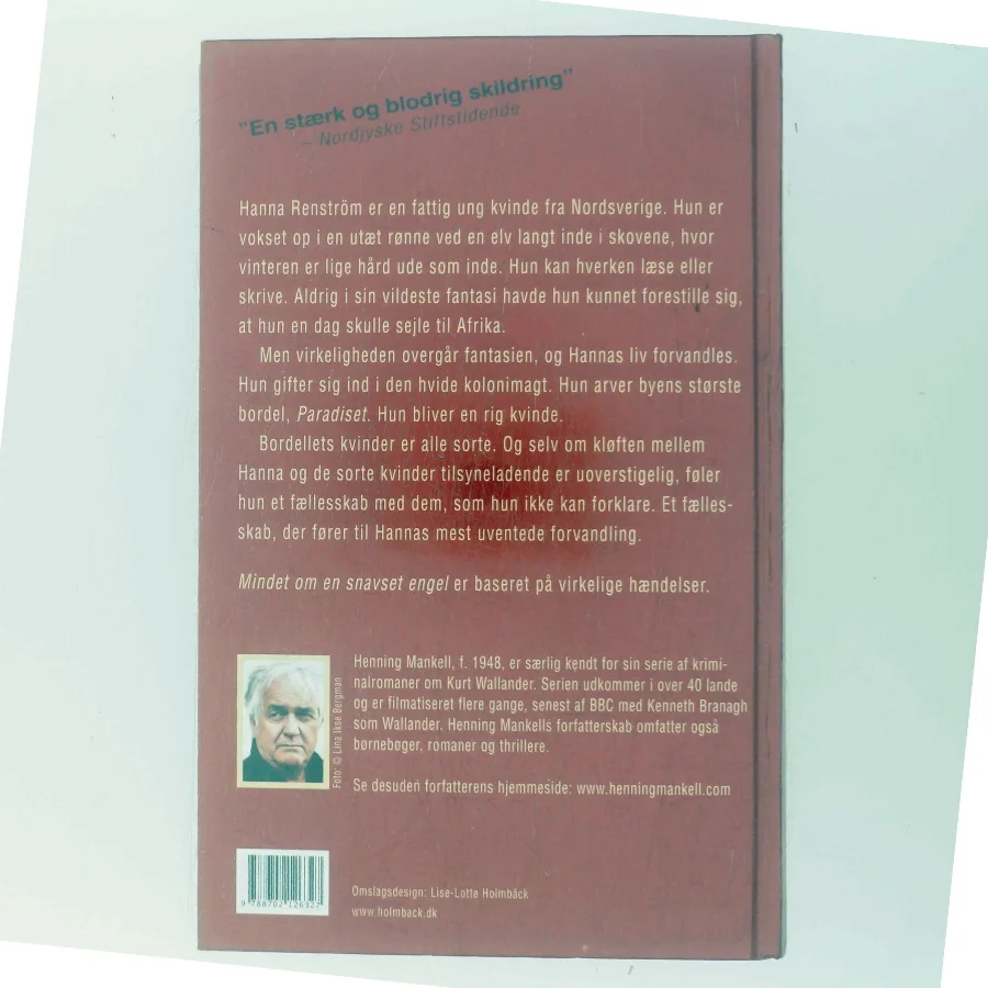 Mindet om en snavset engel af Henning Mankell (Bog)