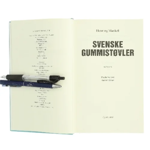 Svenske Gummistøvler af Henning Mankell (Bog)