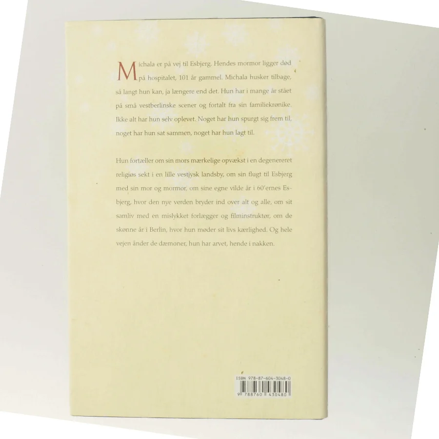 Sne på hendes ansigt af Thorstein Thomsen (f. 1950) (Bog)