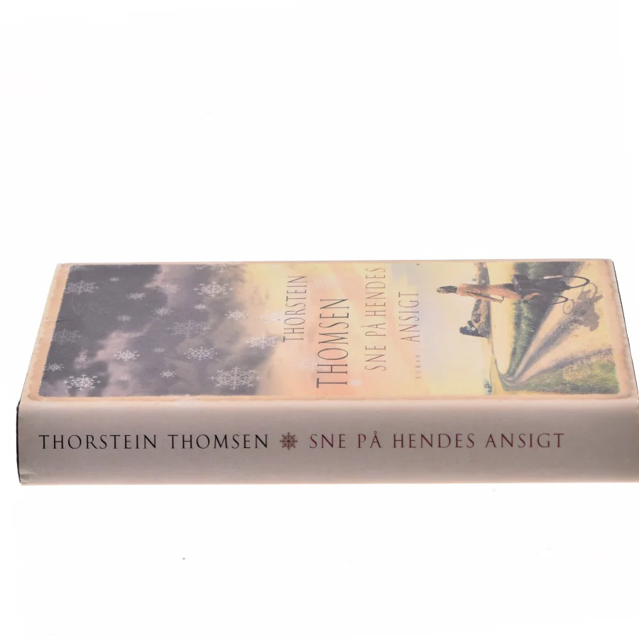 Sne på hendes ansigt af Thorstein Thomsen (f. 1950) (Bog)