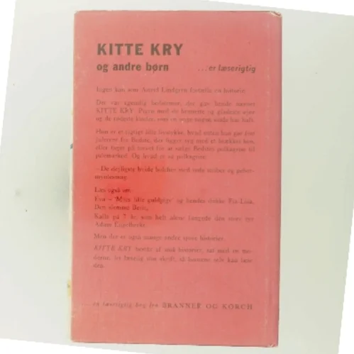 Kitte Kry og andre børn af Astrid Lindgren (Bog)