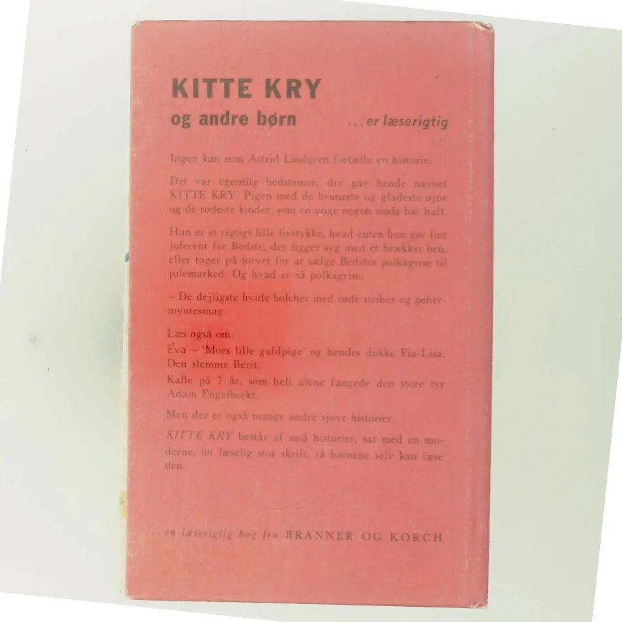 Kitte Kry og andre børn af Astrid Lindgren (Bog)