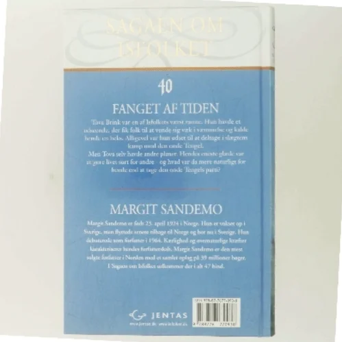 Fanget af tiden af Margit Sandemo (Bog)