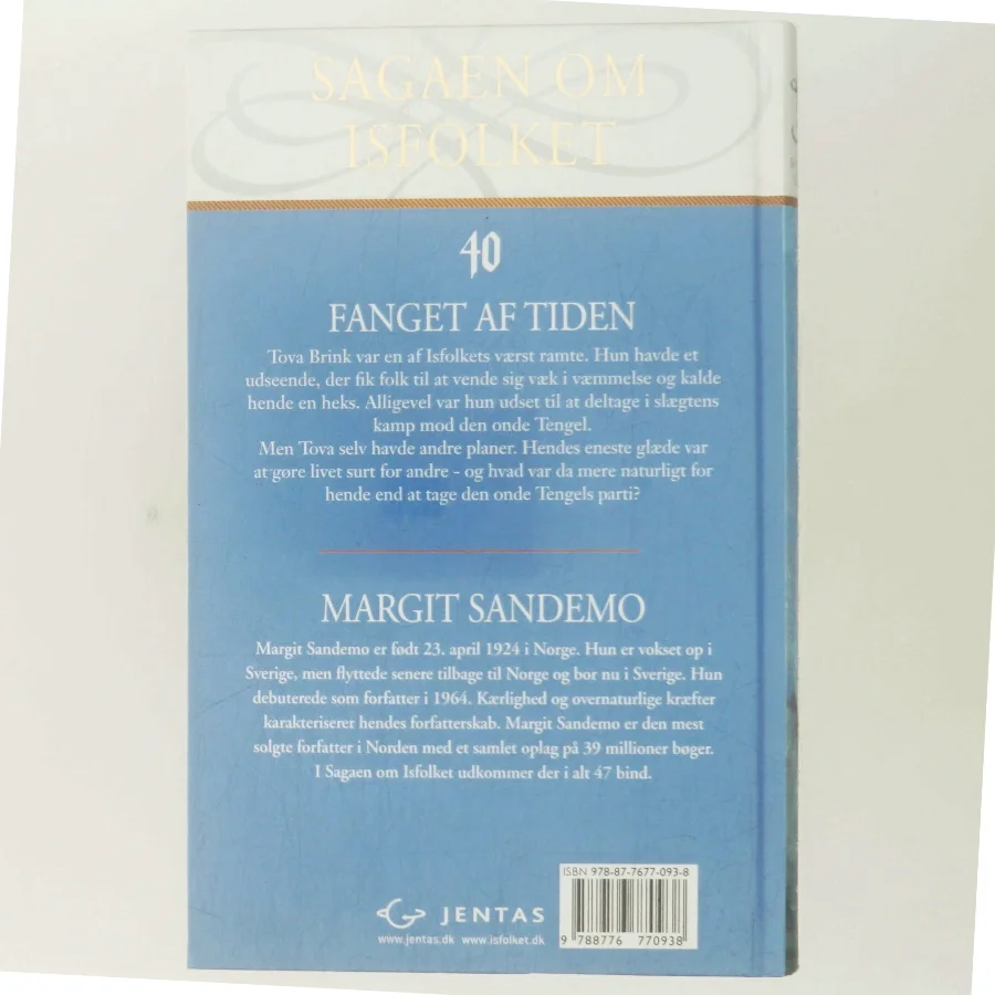 Fanget af tiden af Margit Sandemo (Bog)