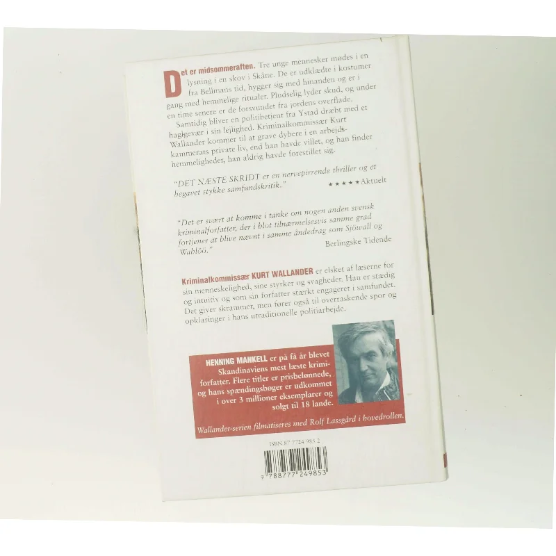 Det næste skridt af Henning Mankell (Bog)