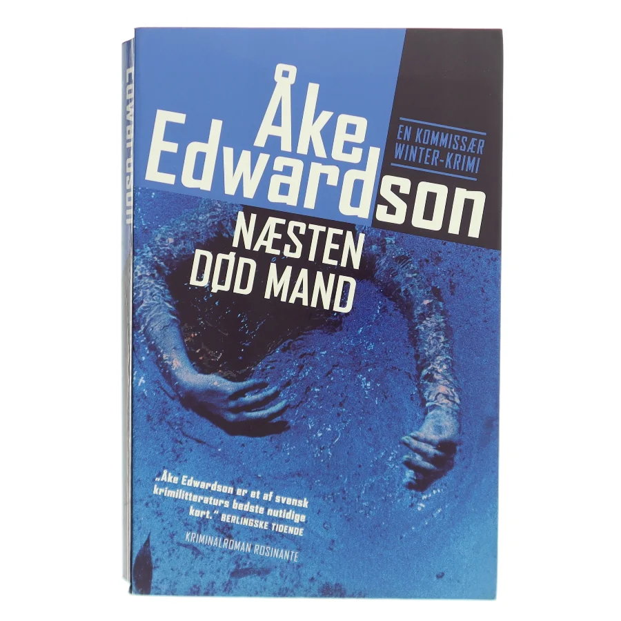 Næsten død mand : kriminalroman af Åke Edwardson (Bog)