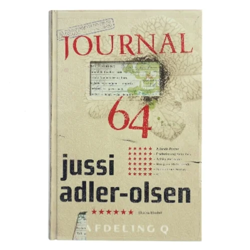 Journal 64 af Jussi Adler-Olsen (Bog)