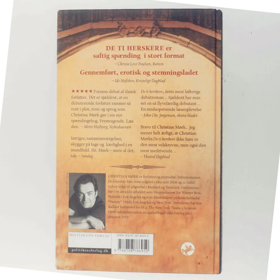 De ti herskere : roman af Christian Mørk (Bog)