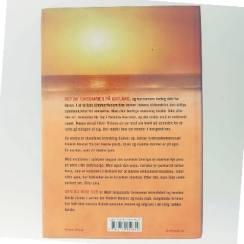 Den du ikke ser : kriminalroman af Mari Jungstedt (Bog)