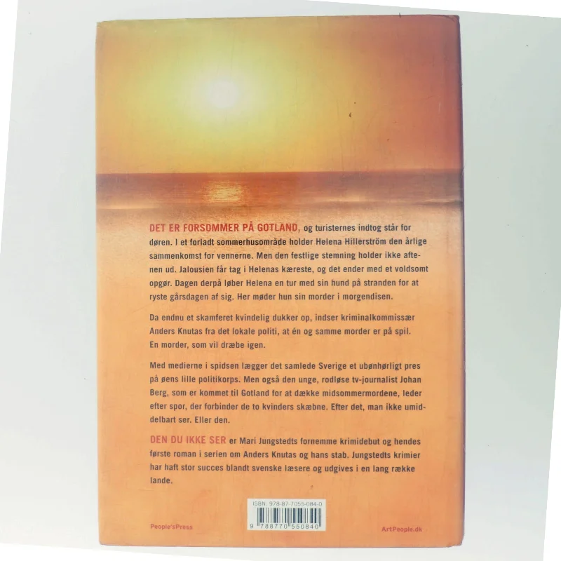 Den du ikke ser : kriminalroman af Mari Jungstedt (Bog)