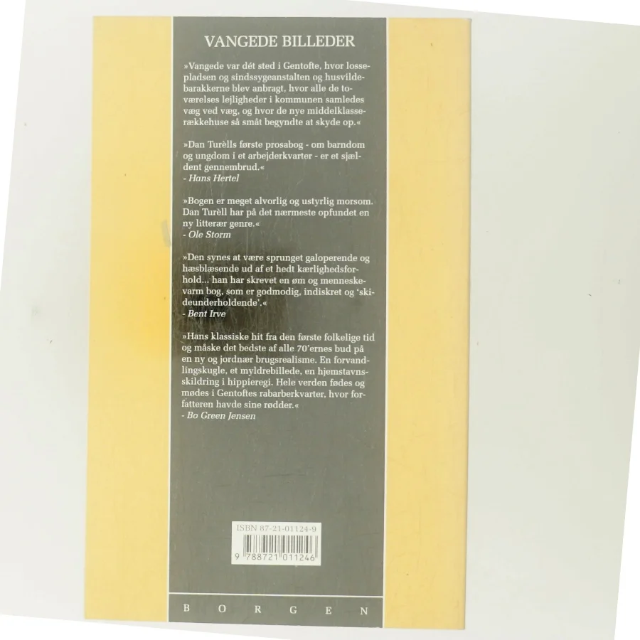 Vangede billeder af Dan Turèll (Bog)
