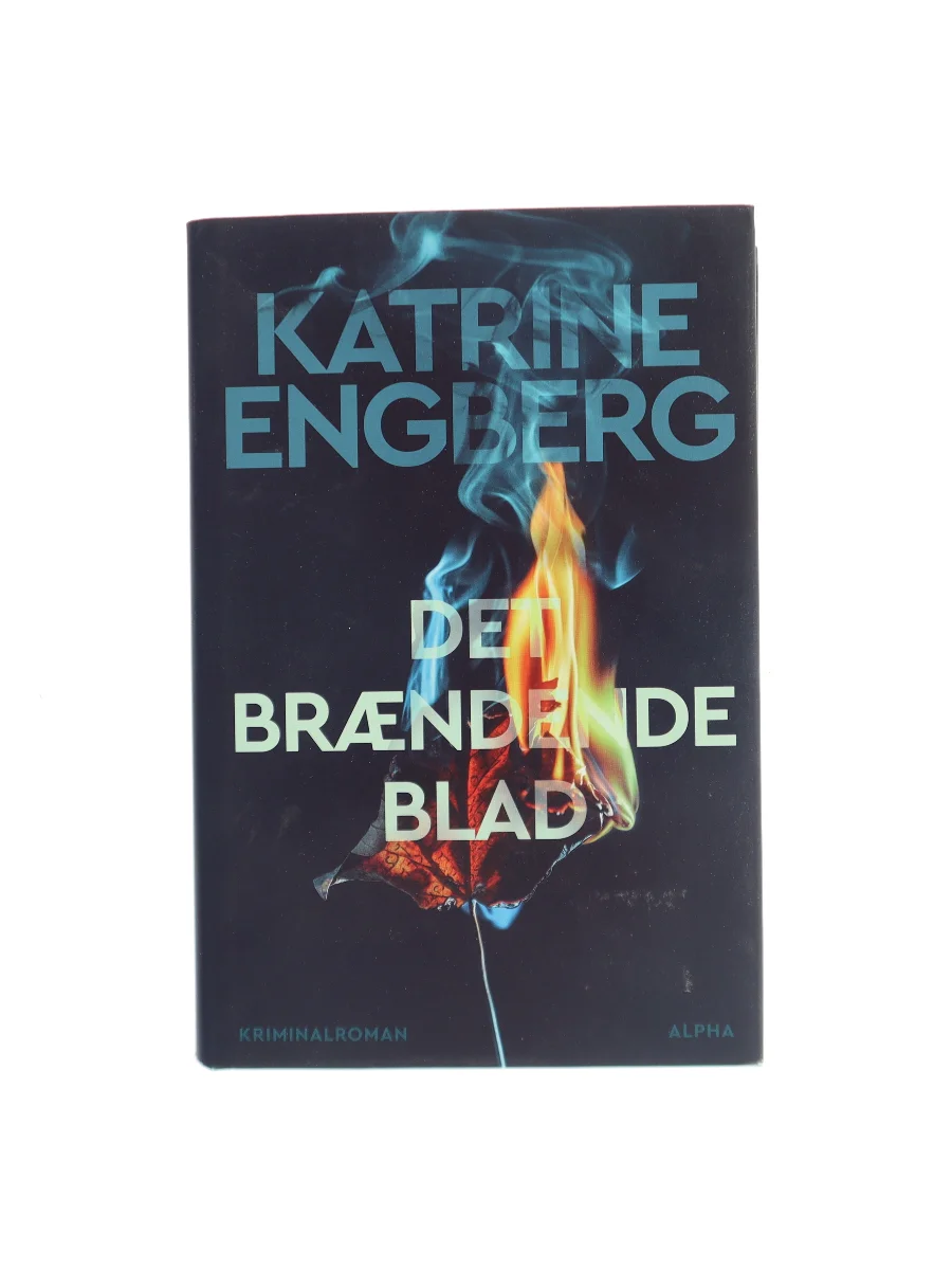 Forsiden af Det brændende blad af Katrine Engberg