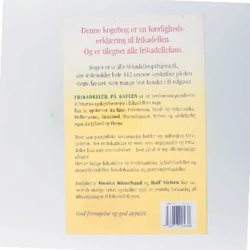 Frikadeller på gaflen : 312 frikadelleopskrifter (Bog)