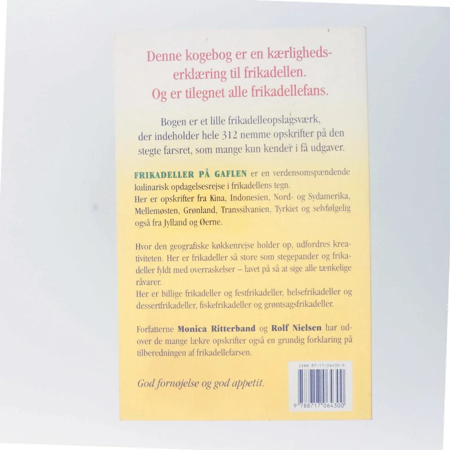 Frikadeller på gaflen : 312 frikadelleopskrifter (Bog)