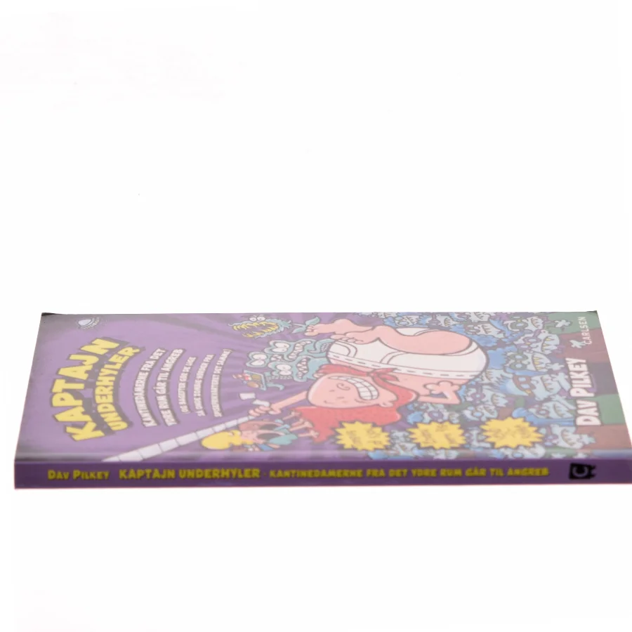 Kaptajn Underhyler - Kantinedamerne fra det ydre rum går til angreb af Dav Pilkey (Bog)