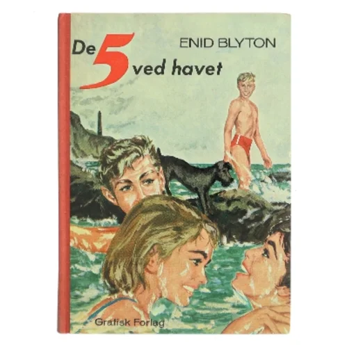 De 5 ved havet af Enid Blyton (Bog)