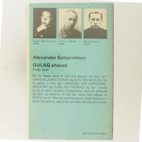 GULAG Øhavet af Alexander Solsjenitsyn (Bog)