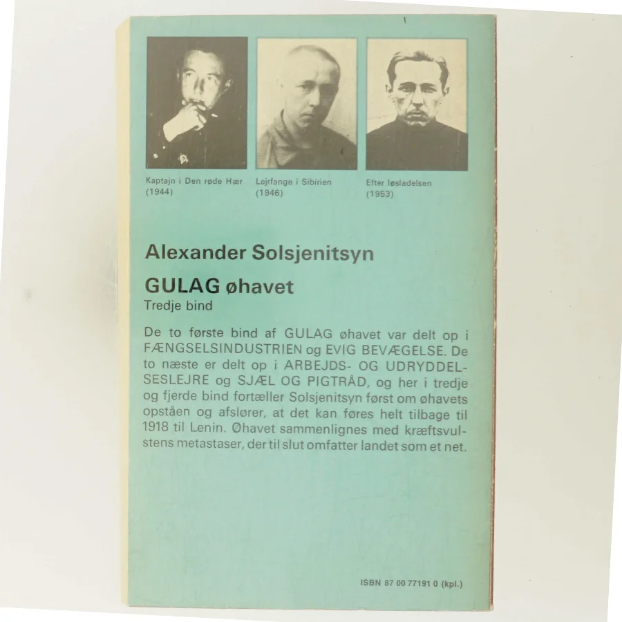GULAG Øhavet af Alexander Solsjenitsyn (Bog)