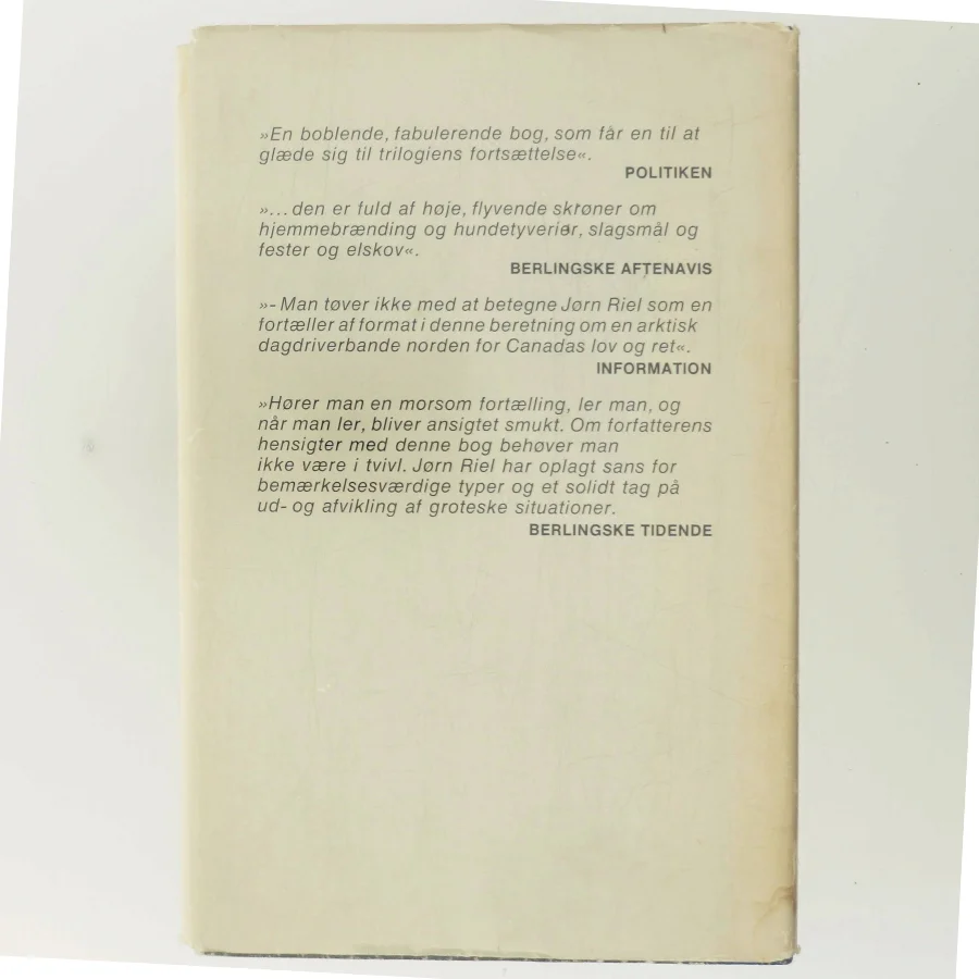 En fortælling hvoraf man får et smukt ansigt af Jørn Riel (Bog)