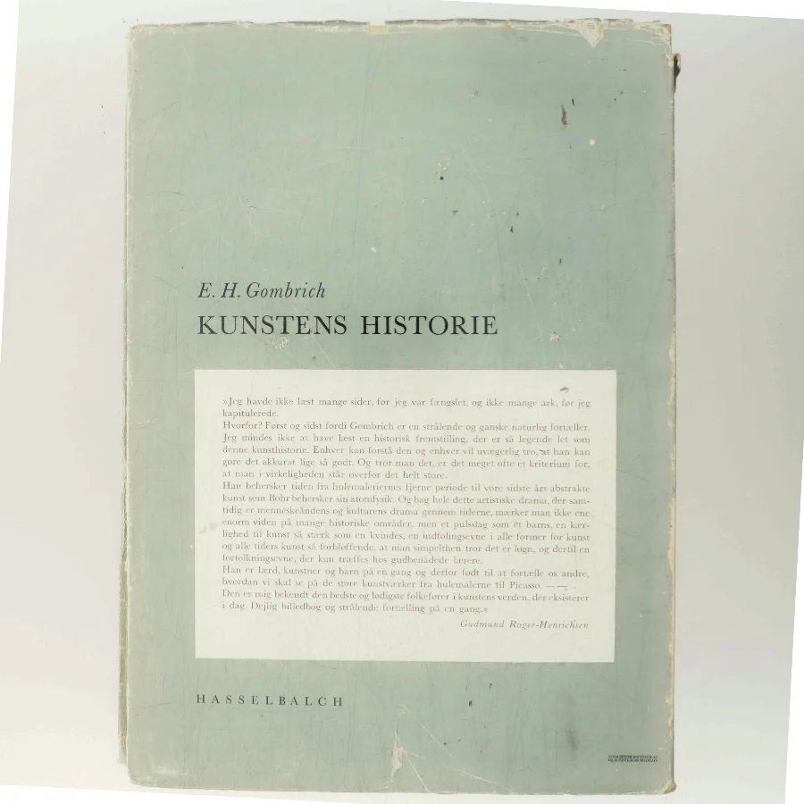 Kunstens Historie af E. H. Gombrich (Bog)