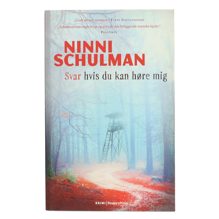 Svar hvis du kan høre mig af Ninni Schulman (Bog)