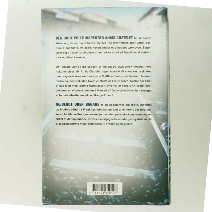 Rejsende uden bagage af Jean-Christophe Grangé (Bog)