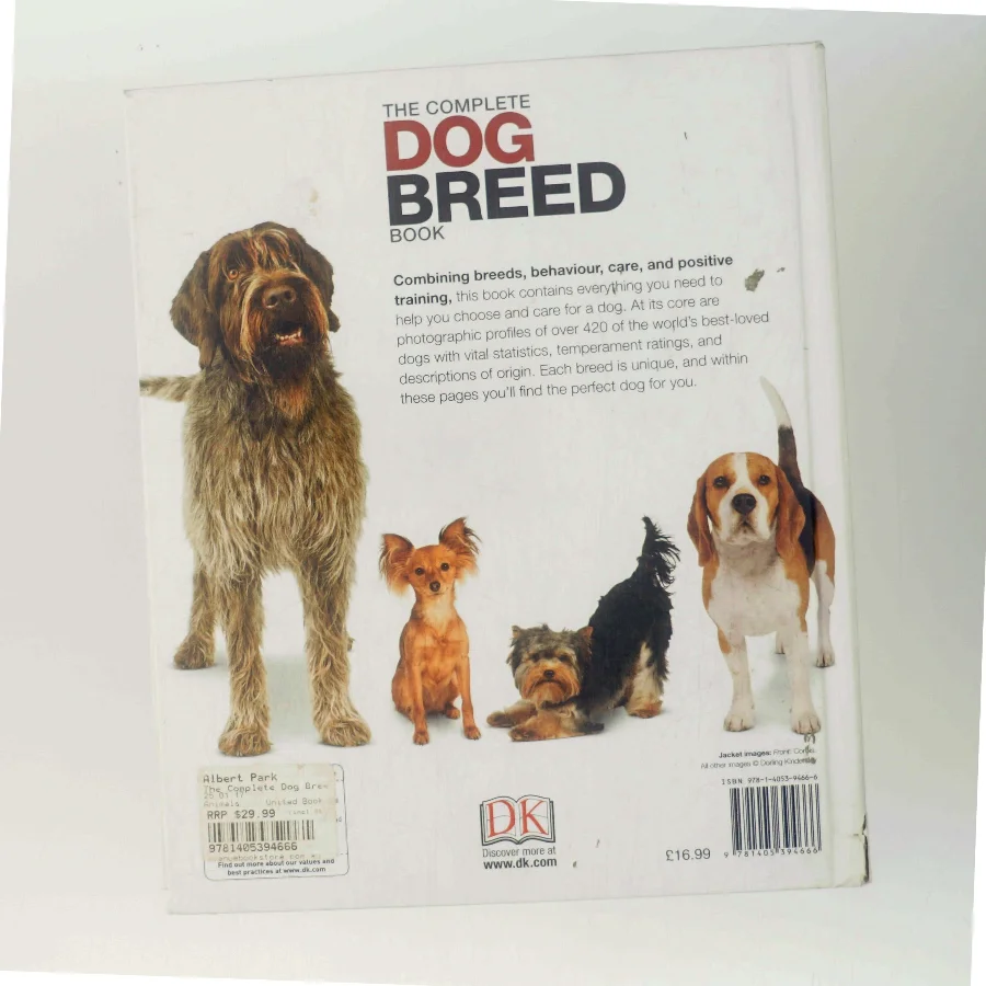 The complete dog breed book (Bog)