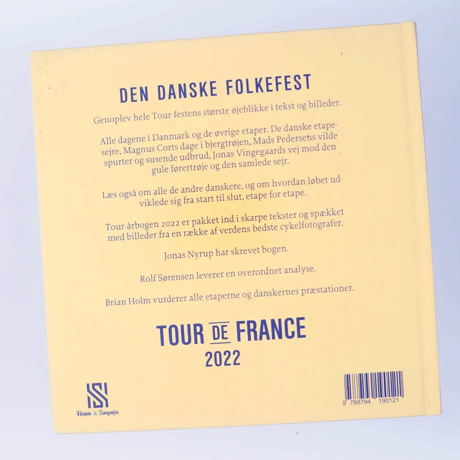 Den danske folkefest - Tour de France 2022 af Jonas Nyrup (Bog)