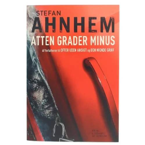Atten grader minus af Stefan Ahnhem (Bog)