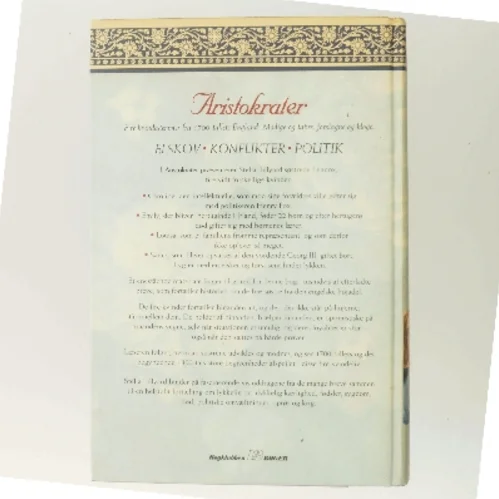 Aristokrater af Stella Tillyard (Bog)