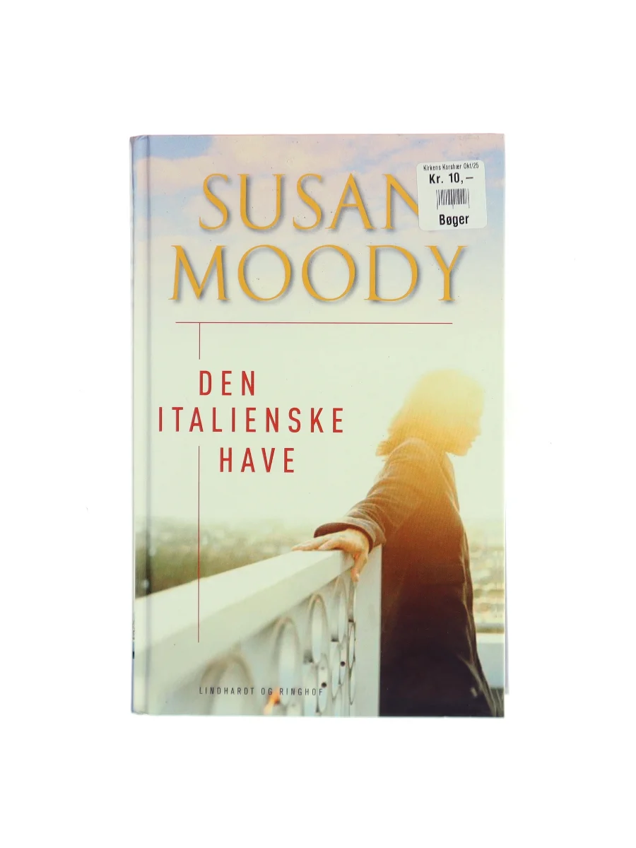 Forsiden af Den italienske have (The Italian Garden) af Susan Moody