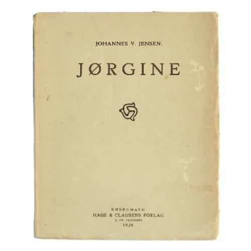 Jørgine af Johannes V. Jensen (Bog)