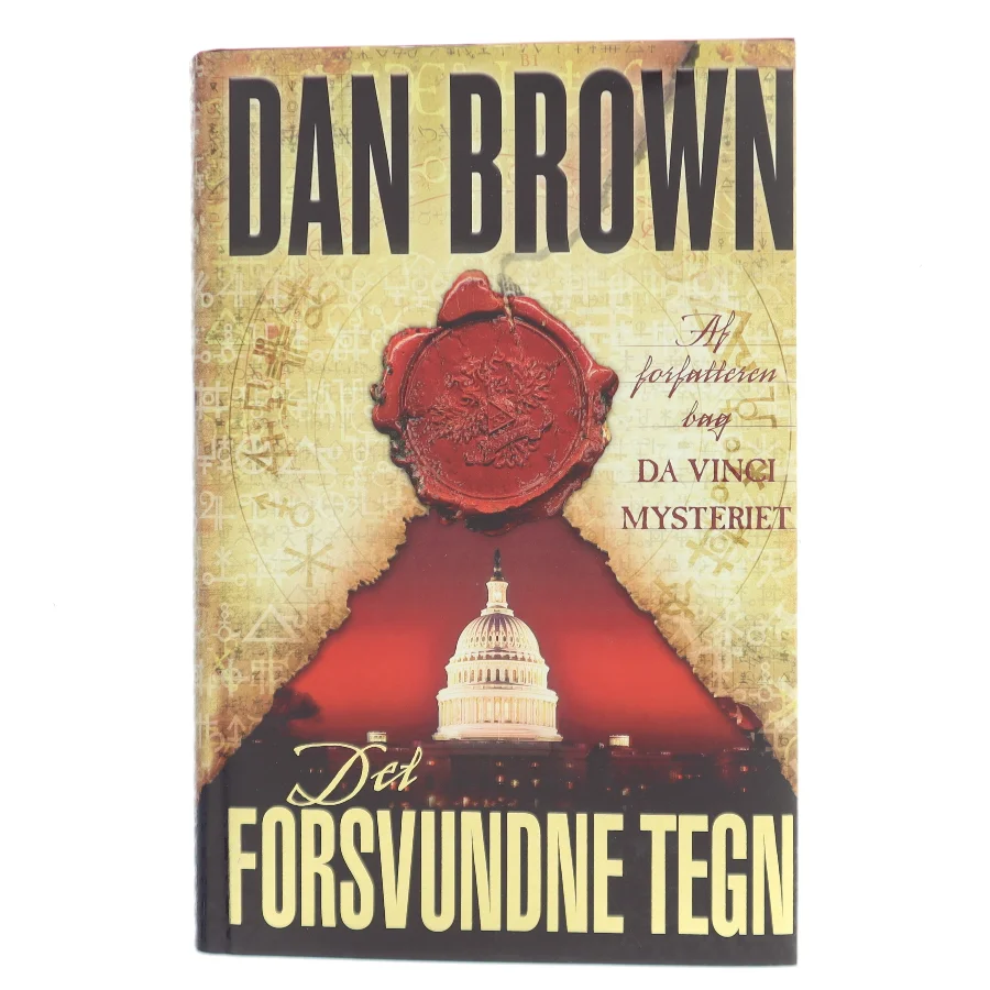 Det forsvundne tegn af Dan Brown (Bog)
