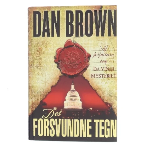Det forsvundne tegn af Dan Brown (Bog)