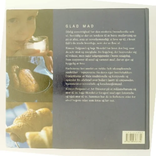 Glad mad : en familiekogebog (Bog)