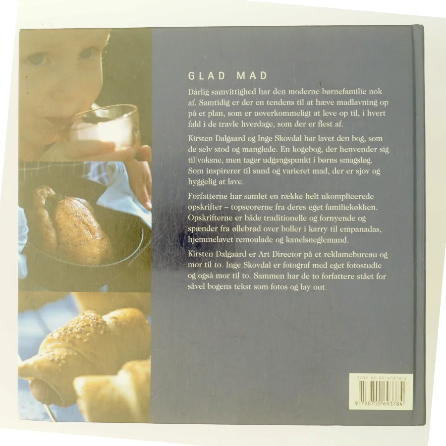 Glad mad : en familiekogebog (Bog)