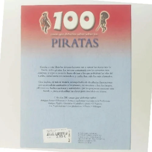 Cien cosas que deberías saber sobre los piratas af Andrew Langley (Bog)