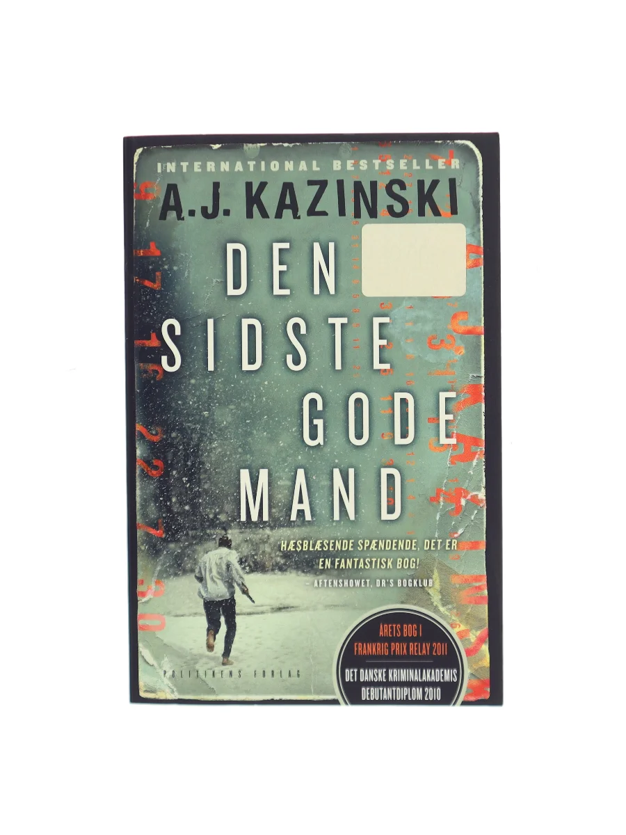 Forsiden af Den sidste gode mand af A.J. Kazinski