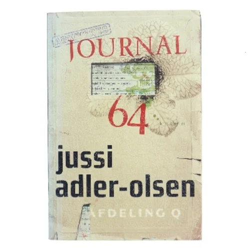 Journal 64 af Jussi Adler-Olsen (Bog)