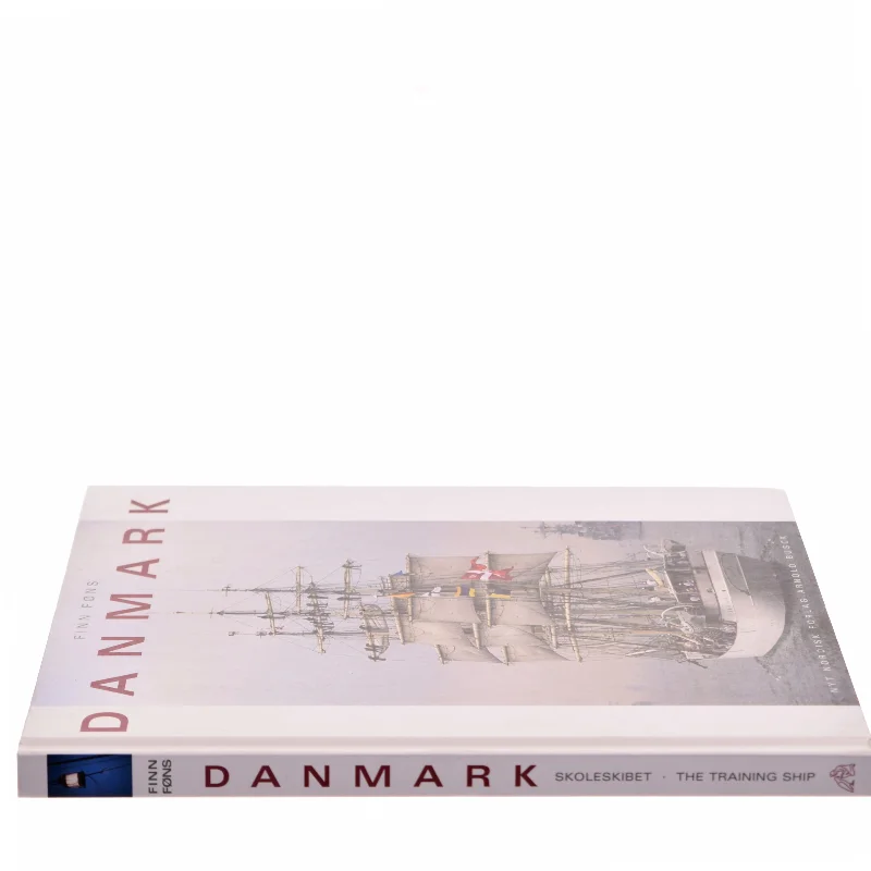 Danmark - skoleskibet af Finn Føns (Bog)