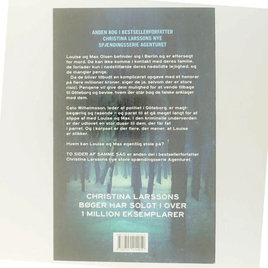 Agenturet - to sider af samme sag af Christina Larsson (f. 1965) (Bog)