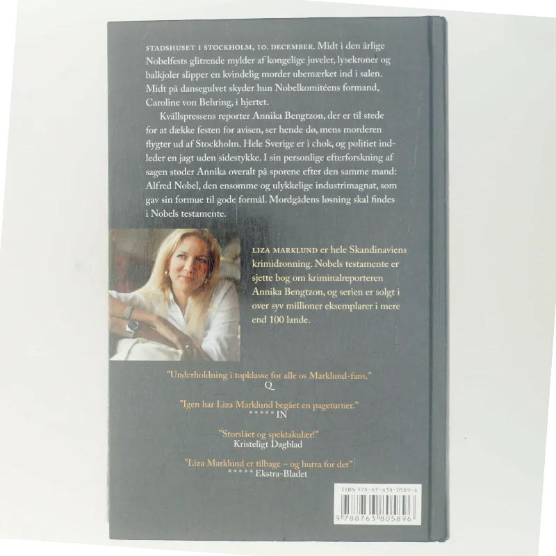 Nobels testamente af Liza Marklund (Bog)
