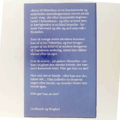 Retur til Waterloo af Johannes Møllehave (Bog)