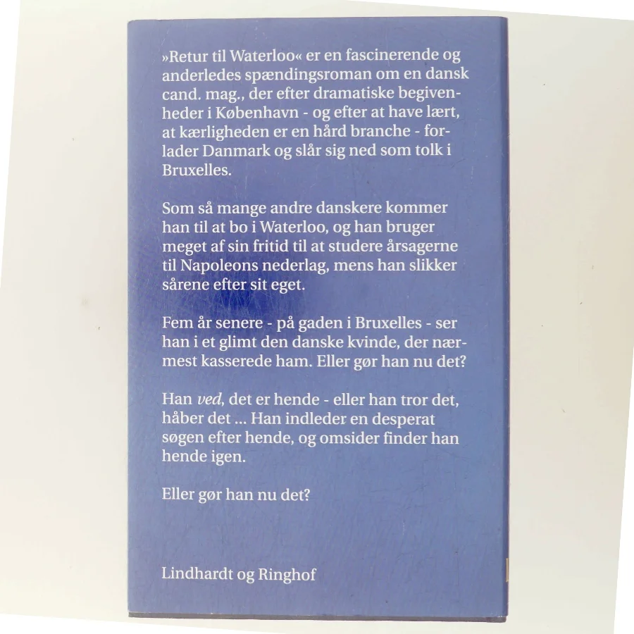 Retur til Waterloo af Johannes Møllehave (Bog)