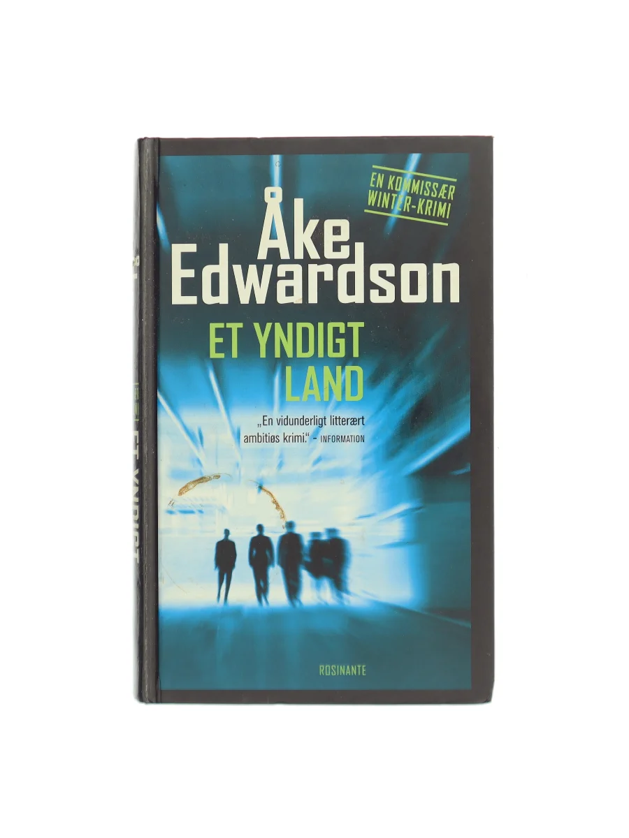 Forsiden af Et yndigt land (Vänaste land) af Åke Edwardson