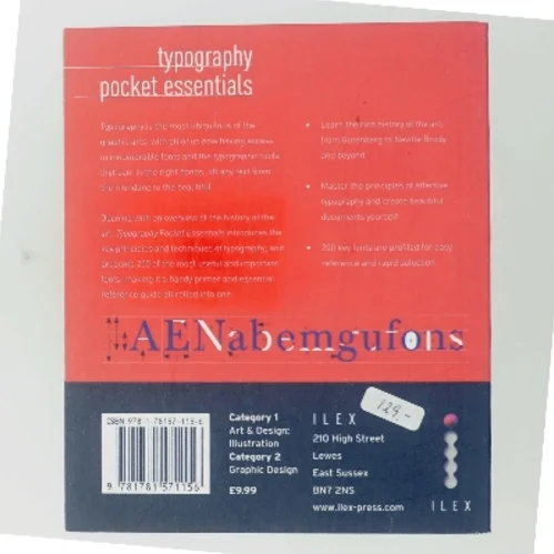 Typography Pocket Essentials af Ukendt (Bog)